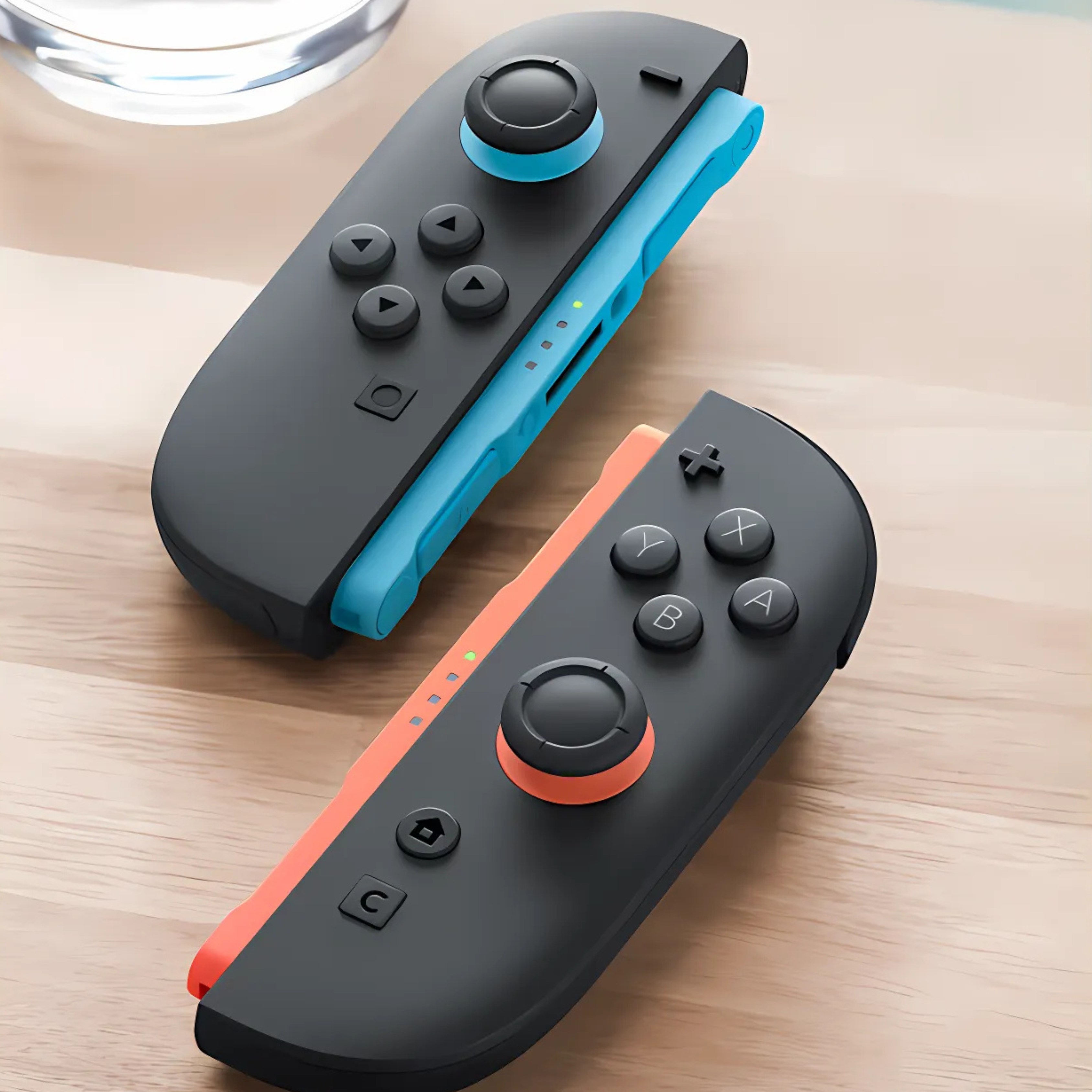 Nintendo Switch 2 Joy-Con Controllers (Light Blue/Light Red) - Image 2